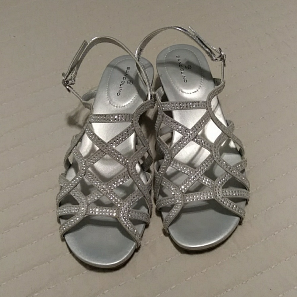 Bandolino Silver Sandals